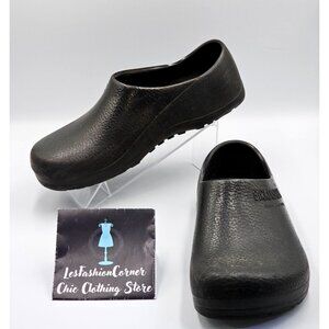 Birenstock Men's Professional Birki's Profi Clogs Black Slip-Ons Size 10 2737
